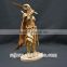 high quality resin antique eastern warrior statue