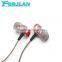 metal wired stereo earbud speaker for iphone