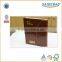 Pormotional A4 size genuine/pu leather delicate design organizer/planner with credit card inside pocket