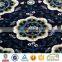 Velour Fabric Black Dot Printed Pv Plush Fabric