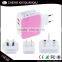 3.1A Double USB Universal Global travel charger for samsung charger,for iphone 6 charger