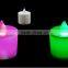 Environmental quality Plastic Yellow LED Candle Light