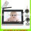 7" TFT LCD 2.4GHz Wireless Video Baby Monitor with Two Camera and Night Vision 4 Channel Remote Controll Baby Camera