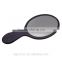 Acrylic small Handheld cosmetic compact mirror, no foldable hand vanity mirror, lady hand bag oval make up mirror