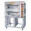 Comercial 3 deck 6 trays electric infrared oven for mini bakery                        
                                                Quality Choice