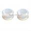 5 Pairs Opal Hollow Saddle Plug Flesh Tunnel Earlet - Available in Low & Giant Gauges