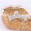 Hair Accessories Hairband 2015 Butterfly Crystal with Pearl Hairpin for Women Gift