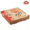 Wholesale and custom pizza box ,pizza packing box,2 color printed custom pizza boxes