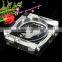 large clear glass crystal engraved ashtrays HYA-112