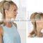 Blond Hair Extension Weft Pure Indian Human Hair
