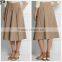 Woman summer knee length tennis skirt latest skirt design pictures pleated skirt SYA15032