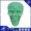 Wholesale Life Size Halloween Human Green Luminous Skull