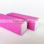 OEM custom 4 way sponge block neon nail polish buffer beauty 4 sides buffer block nail shining file buffer factory