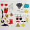 custom small size cute cartoon tattoo waterproof tattoo sticker