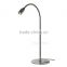 LED chrome plated gooseneck lamp for manicure table,gooseneck lamp for manicure table,lamp for manicure table TL1045