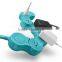 Pivot Power Strip - Teal Flexible power strip