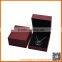 luxury custom velvet paper jewelry box with high quality