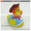 Lovely vinyl baby bath duck toy for sale