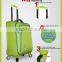 fashion trend style 4 spinner Wheels Soft Waterproof Nylon Built-in Trolley Luggage