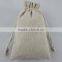 2015 China Price Quality Custom Linen Gift Pouch Bag/Cheap Linen Drawstring Pouches/Cotton Linen Gift Pouch Bag