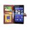 Mix-color PU leather case for 5SE with plenty card slots