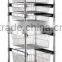 Hospital Sliding Basket Storage System Trolley