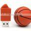 factory supply custom pvc usb flash, custom pvc basketball usb 8gb usb flash drive bulk