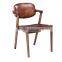 2016 new design Northern Europe living room solid wood chair