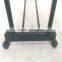 Double pole crook metal material stackable cloth rack