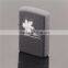 TS-1280 inflatable lighter, black matte gas movement flint lighter kerosene machine shell