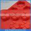 Custom new design silicone cake mould footprint cake moulds