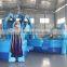 Frozen inflatable bouncy castle with slide, Junior double splash slide