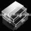Plastic Transparent Cosmetic Organizer Storage Case Box Desktop Storage Drawer Shelf Cabinet Makeup Display Organizer