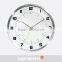 DEHENG 13''simple style classic cheap metal wall clock