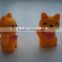 lucky cat shaped rubber eraser