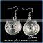 New wholesale best price women silver earrings designs for girls
