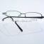 2016 New stylish metal optik frame for girls half rimless 8883
