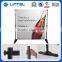 Heavy duty horizontal banner stand