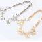 2015 of the latest design modern style gold silver chain necklace
