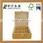 Gift packing luxury cute grids natural handmade customized wooden essential oil box