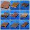 Anti-cracking good price wood plastic composite decking for outdoor wpc decking