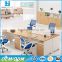 Open style staff table modern office table design