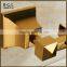 17338 Wholesale Suqare Design Gold Bathroom Accessories Wall Mounted Tumbler Holder