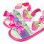 Pink Strawberry Baby Princess Summer Baby Sandals