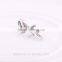 S067F Globalwin 925 Sterling Silver Alphabet F Sign Language Letters Charms for DIY