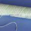 Bio-soluble fiber insulating textiles reinforced with fiber glass and stainless steel