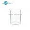 stemless 100ml china supplier hot sell borosil single wall measuring cup