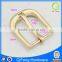 F-181 Plain Nice Quality Metal Pin Buckle Metal Buckles Supplier Shiny Gold