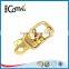 Fashion shiny gold custom metal ladies shoes buckles