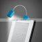 Mini LED Flexible Bright clip-on Reading Light Clip Book Light for Kindle Nook led flexible arm light